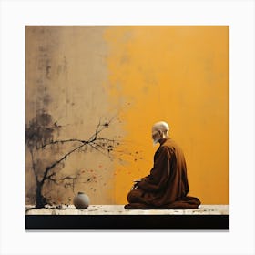 Meditation Series 02 By Csaba Fikker For Ai Art Depot 15 Canvas Print