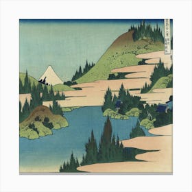 Kawaii Landscape Canvas Print