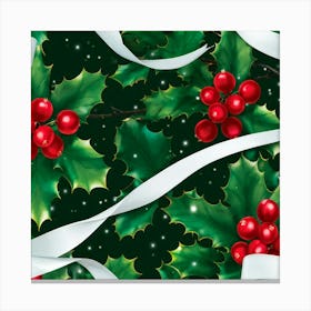 Holly Berries 1 Canvas Print