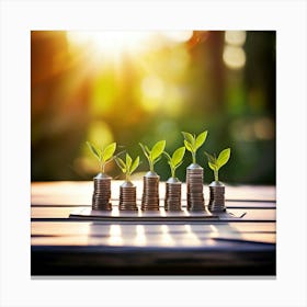 Growth Concept - Stock Photo Canvas Print