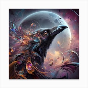 Raven 2 Canvas Print