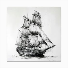 Sailing Ship Canvas Print