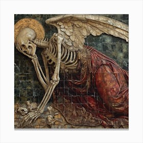 Skeleton 3 Canvas Print