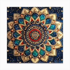 Mandala Art 10 Canvas Print