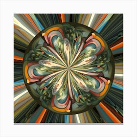 Whirling Geometry - #21 Canvas Print
