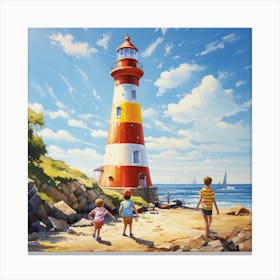 Lighthouse 8 Canvas Print