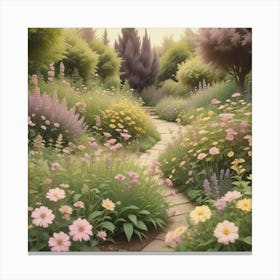 Garden Path 7 Canvas Print