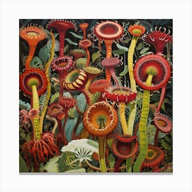 Carnivorous Plants Canvas Print