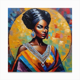 African Woman 6 Canvas Print