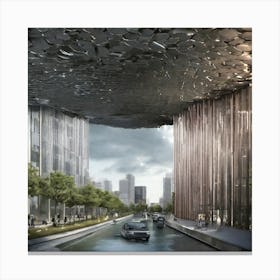 Shanghai Skyscraper 1 Canvas Print