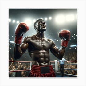 "The Champ" Canvas Print