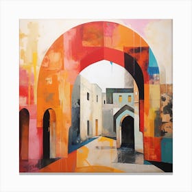 Archways 4 Canvas Print