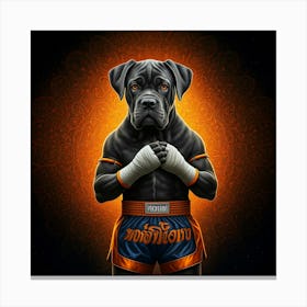 Thai Dog Canvas Print