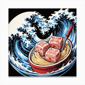 Ramen Noodle Canvas Print