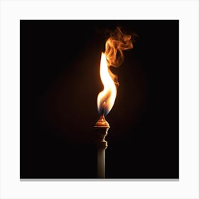 Flame Canvas Print