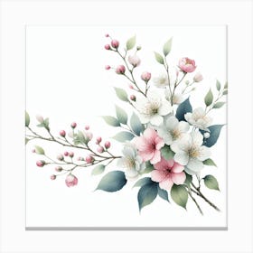 Flower of Ikebana 2 Canvas Print