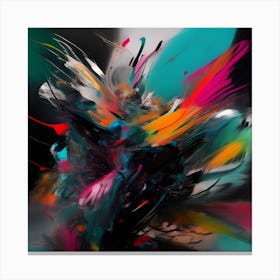 Abstract Painting 1 Canvas Print