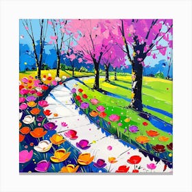 Cherry Blossoms 4 Canvas Print