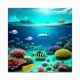 Coral Reef Canvas Print