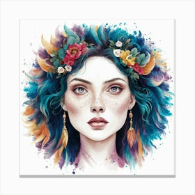 Bohemian Girl 3 Canvas Print