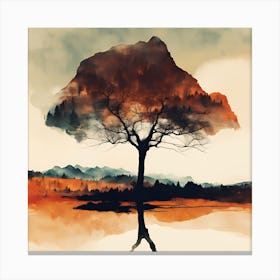 Lone Tree Canvas Print