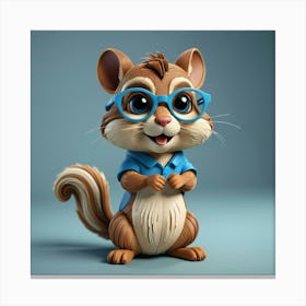 Chipmunk 29 Canvas Print