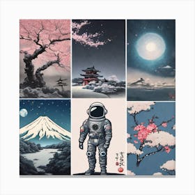 Japanese Paintings Canvas Print