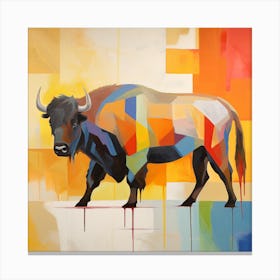 Bison Canvas Print