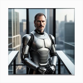 Steve Jobs 75 Canvas Print