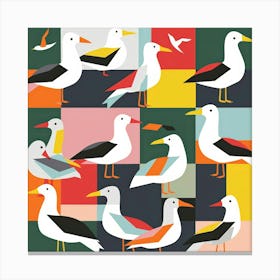 Seagulls 5 Canvas Print