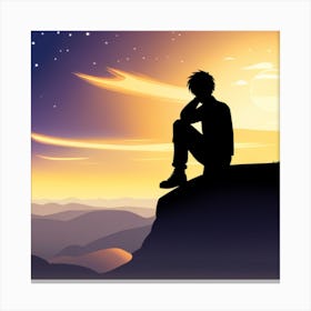 Conqueror of tranquility Canvas Print