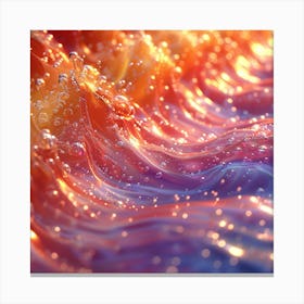 Abstract Wave Canvas Print