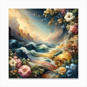 'The Sea' Canvas Print