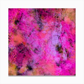 Abstract Explosion 3 Square Canvas Print