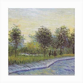 Van Gogh , L'Aube Canvas Print