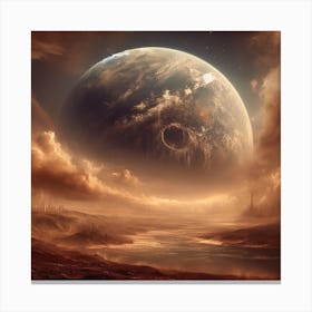 Alien Planet Canvas Print