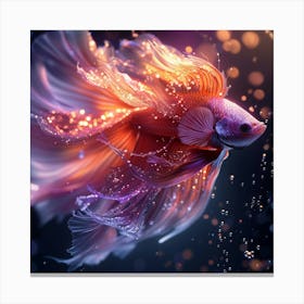 Siamese Catfish 6 Canvas Print