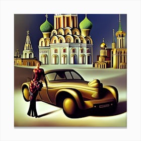 Russian Car Canvas Print