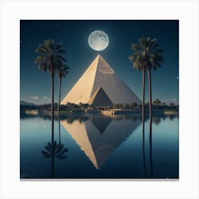 Egyptian Pyramids Canvas Print