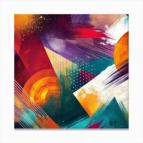 Abstract Painting 13 Canvas Print