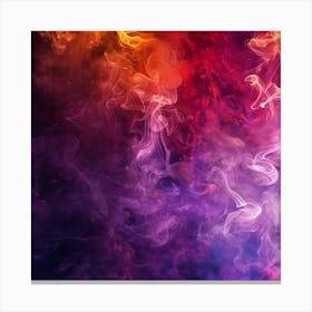 Abstract Smoke Background 2 Canvas Print