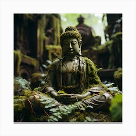 Buddha Series01 Csaba Fikker For Ai Art Depot 5 Canvas Print