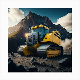 Buldozer Mountain (30) Canvas Print