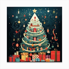 Christmas Tree 21 Canvas Print