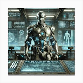 A High Tech, Sci Fi Portrayal Of The Wavecaller Of Canvas Print