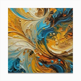 Abstract Painting 74 Canvas Print