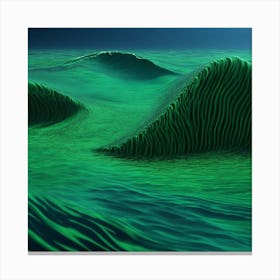 Ocean Waves Canvas Print