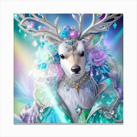 Fairy Deer 2 Canvas Print