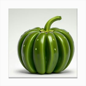 Green Pepper Canvas Print