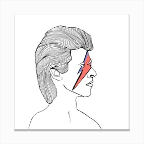 David Bowie2 Canvas Print